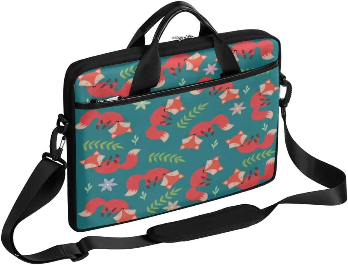 Aztec Pattern Laptop Bag for Men Women 13-15 Inch Case Bags Sleeve Shoulder with Anti Slip Removable The Pad Straps