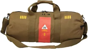 B-17 Flying Fortress Bomber Canvas Duffel Bag with Adjustable Strap