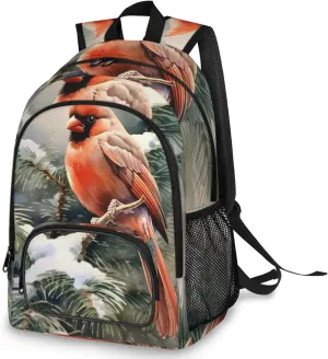 Backpack For Women Men, Notable Birds Travel Backpack Laptop Backpack Tablet Casual Big Capacity Backpack Water Resistant Daypack Bags Bookbags Outdoor Camping