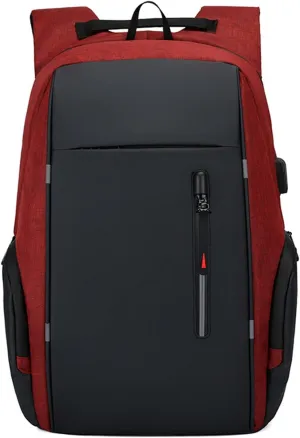 Backpack Purse for Women Medium Size Lightweight Casual Comfortable Shoulder Lunch Bags Small Backpacks Purses(Red)