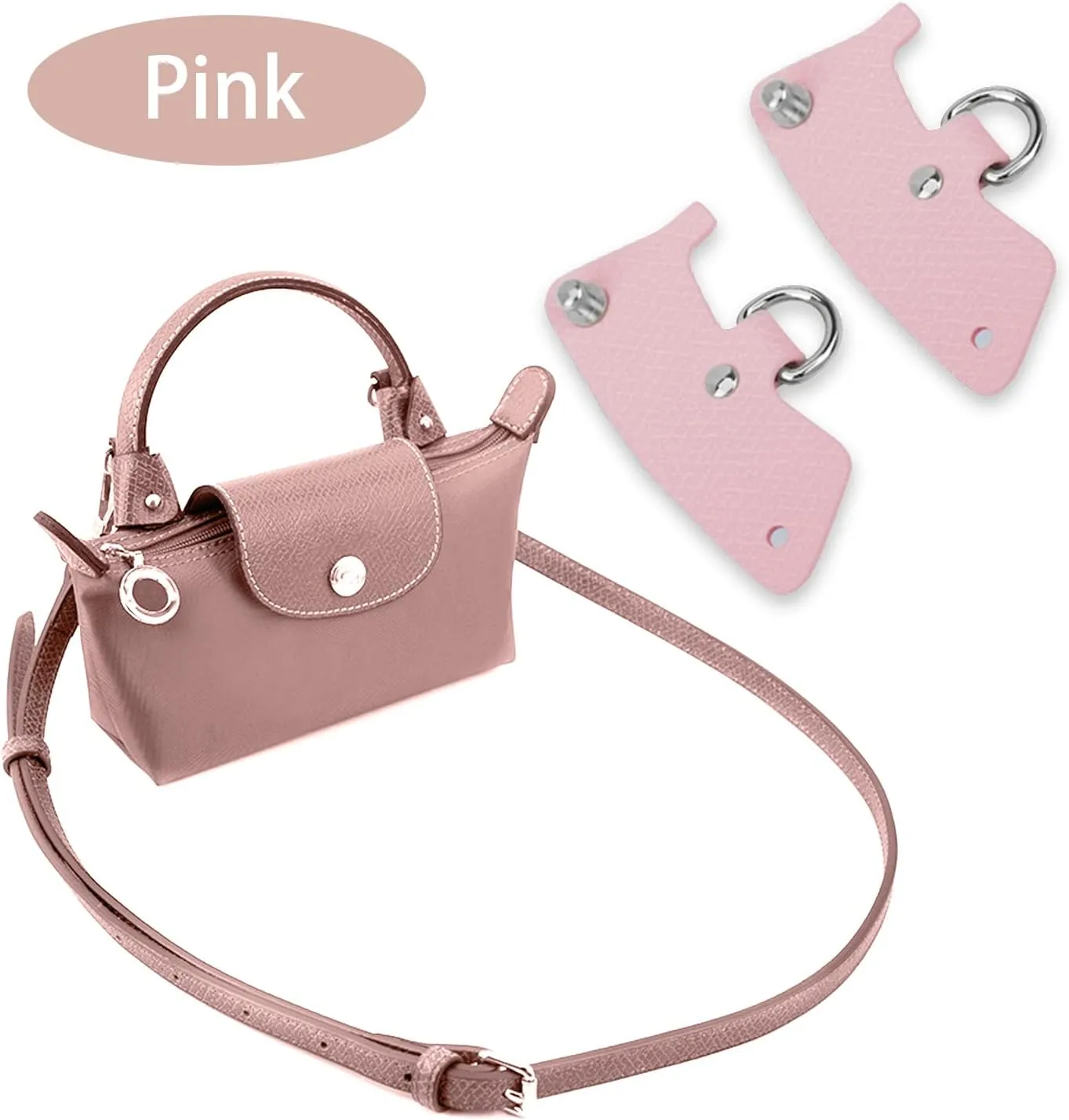Bag Strap Accessories for Longchamp Bag Shoulder Strap Dumpling Crossbody Bag Perforated Conversion Accessories