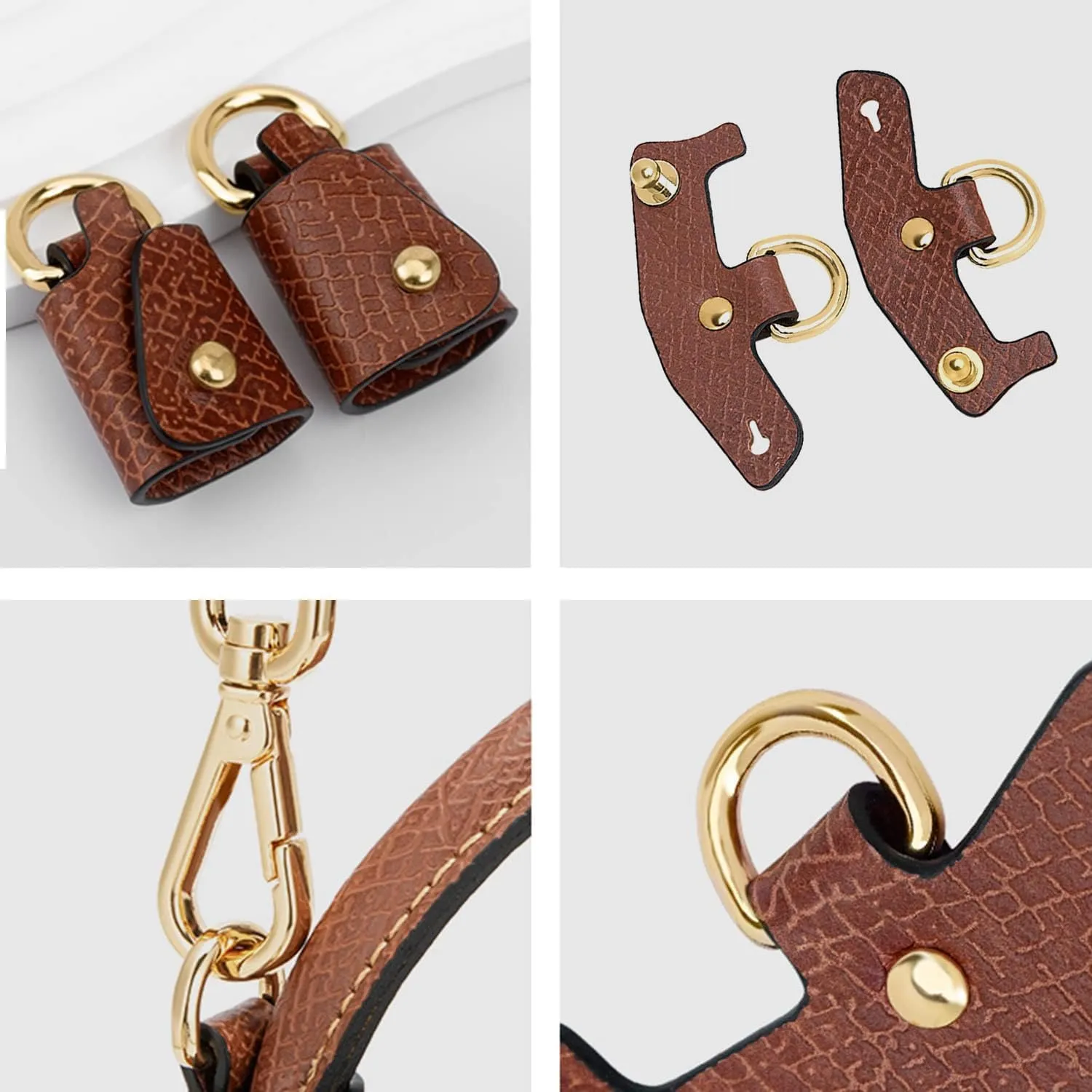 Bag Strap Accessories for Longchamp Bag Shoulder Strap Dumpling Crossbody Bag Perforated Conversion Accessories