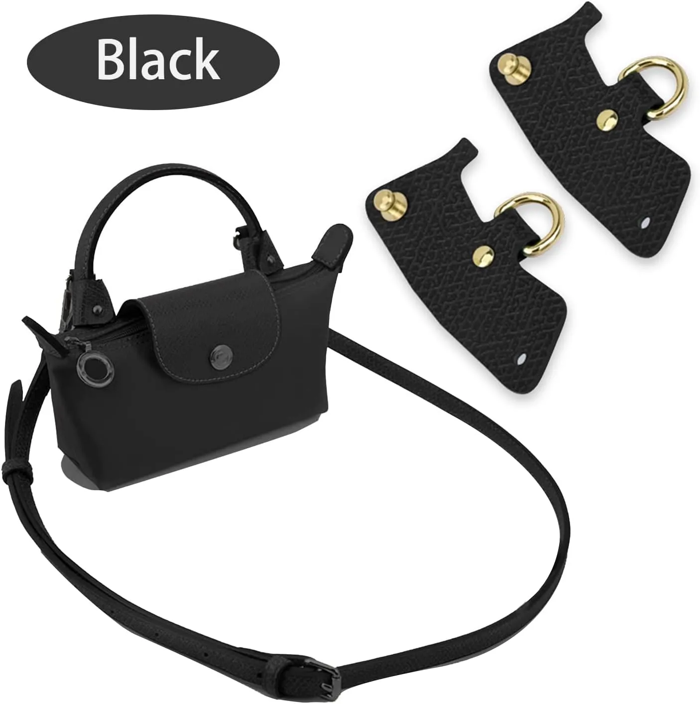 Bag Strap Accessories for Longchamp Bag Shoulder Strap Dumpling Crossbody Bag Perforated Conversion Accessories