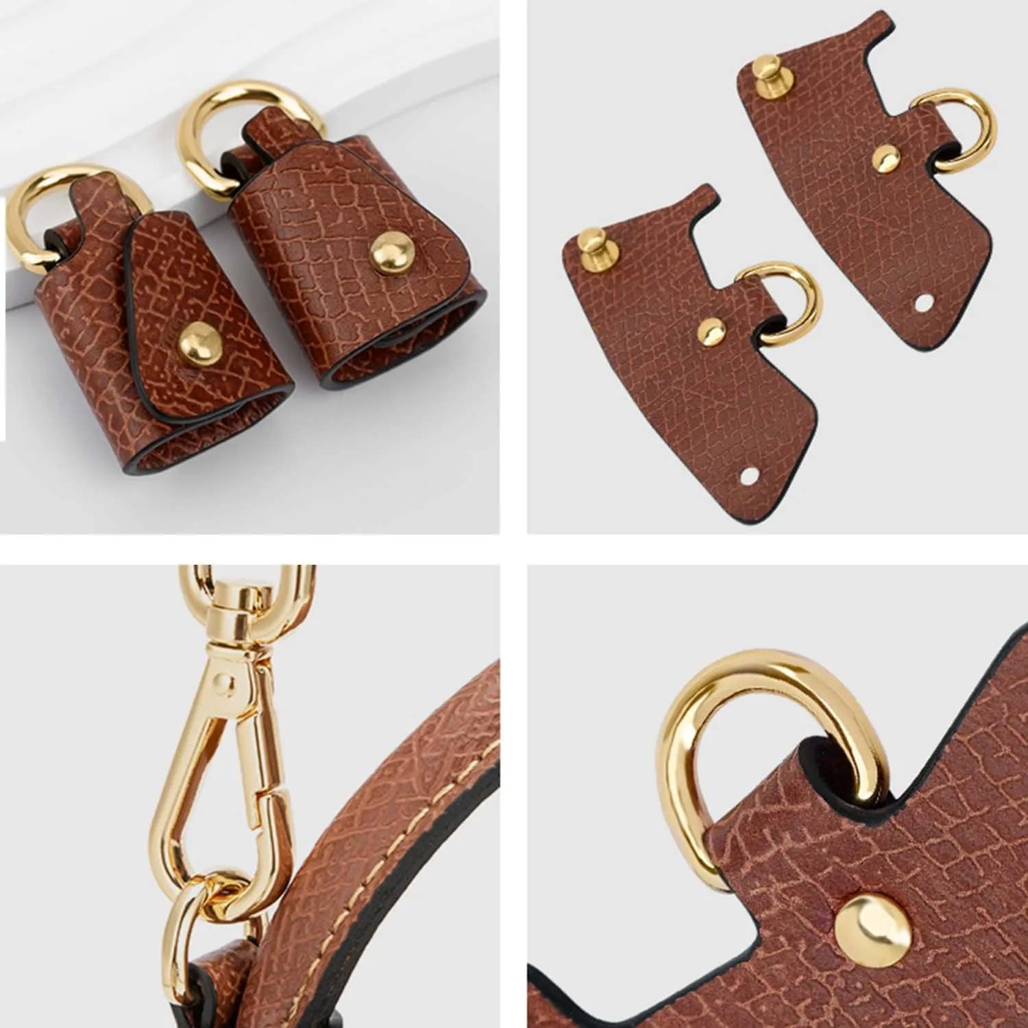 Bag Strap Accessories for Longchamp Bag Shoulder Strap Dumpling Crossbody Bag Perforated Conversion Accessories