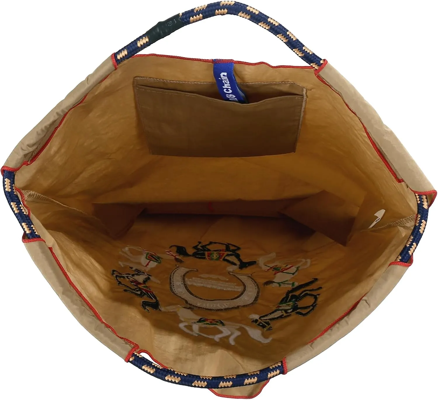 Ball&Chain Stylish Women's Reusable Shopping Bag for Leisure, Travel, and Beach Trips