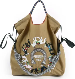 Ball&Chain Stylish Women's Reusable Shopping Bag for Leisure, Travel, and Beach Trips
