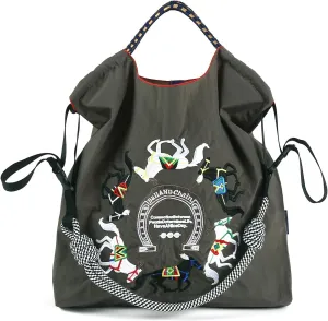 Ball&Chain Stylish Women's Reusable Shopping Bag for Leisure, Travel, and Beach Trips
