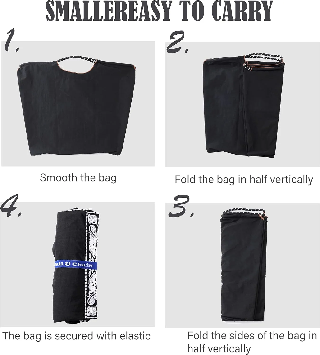 Ball&Chain Women Stylish Embroidered Tote Bag -Ideal Birthday Gift, Perfect Companion for Shopping, Travel, and Beach.