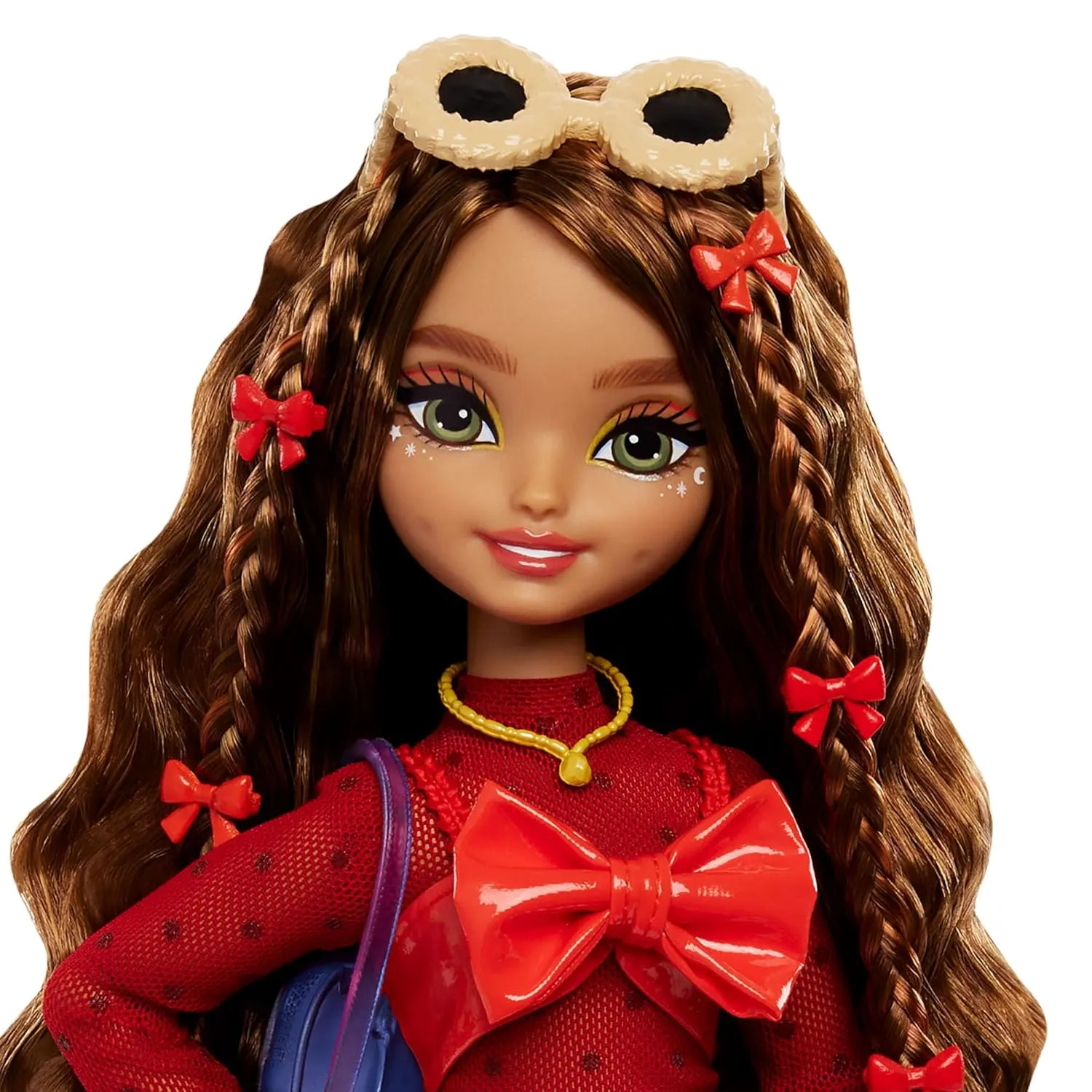 Barbie Dream Besties Doll & Accessories Playset, Teresa Posable Fashion Doll with Brown Hair & Hair Clips, 10 Video Game-Themed Pieces
