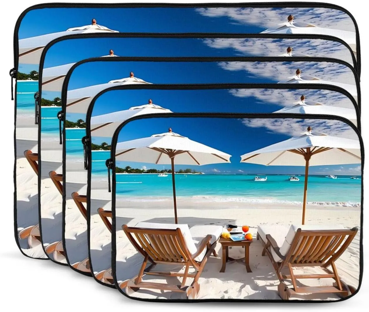 Beach Lounger Laptop Inner Bag Laptop Sleeve Case Briefcase Carrying Laptop Cover
