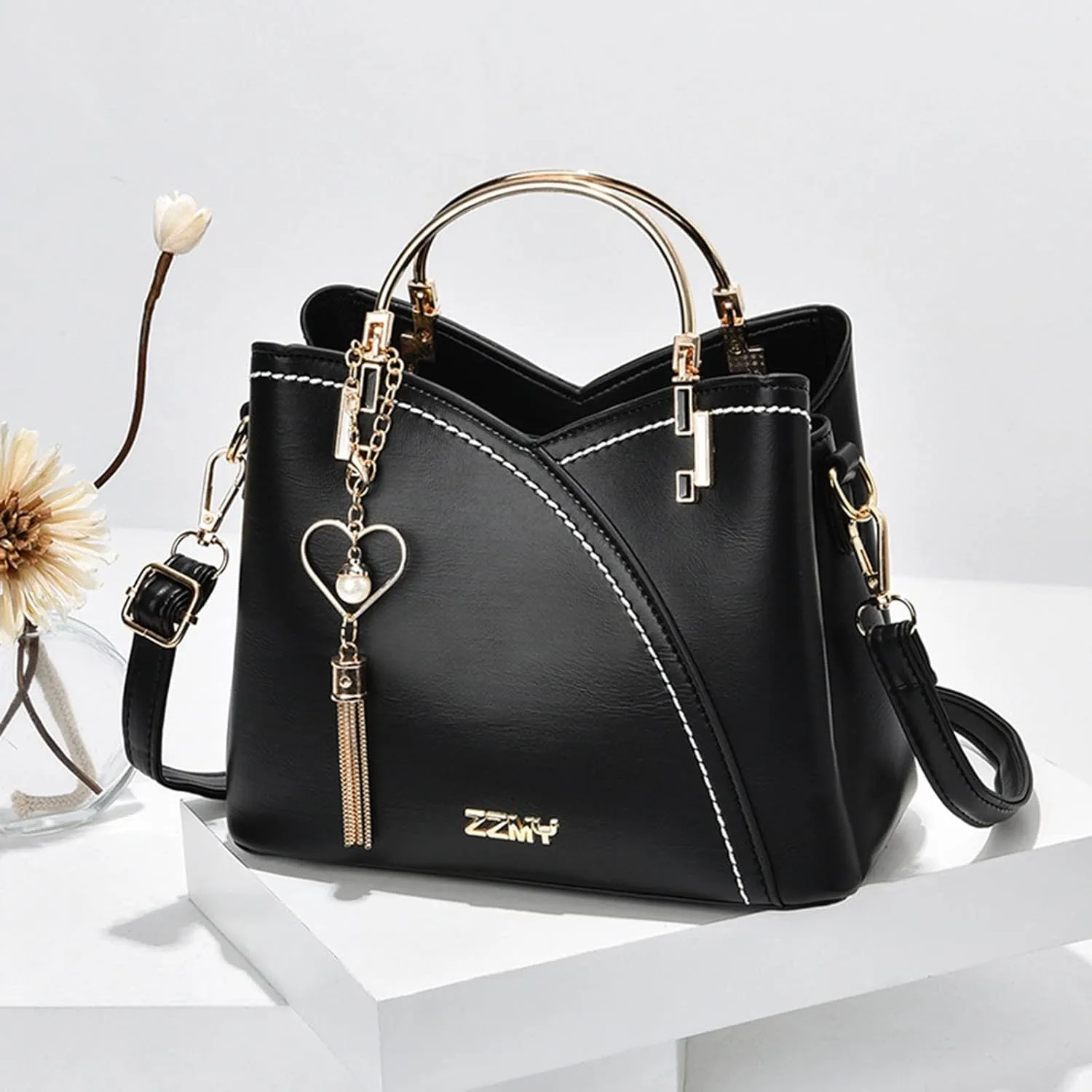 Beach Tote Bag Color Block Large Handbags Metal Handle Crossbody Bags Hobo Laptop Computer Briefcases For Wife Mama A