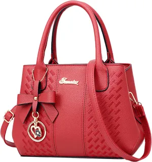 Beach Tote Bag Cute Bow Large Handbags Metal Handle Crossbody Bags Hobo Laptop Computer Briefcases For Wife Mama B