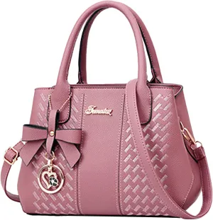 Beach Tote Bag Cute Bow Large Handbags Metal Handle Crossbody Bags Hobo Laptop Computer Briefcases For Wife Mama B