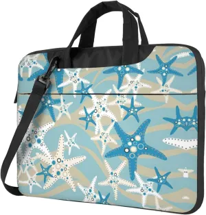 Beautiful Starfish Laptop Bag - Shockproof & Stylish Laptop Handbag For Unique And Safe Laptop Transportation