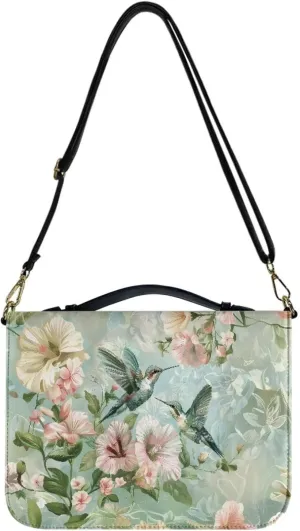 Bible Cover for Women Men Waterproof Crossbody Bag with Handle Tote Bag for Pens, Highlighters M-2XL