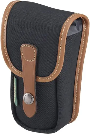 Billingham Avea 3 Pouch - Black Canvas with Tan Leather Trim