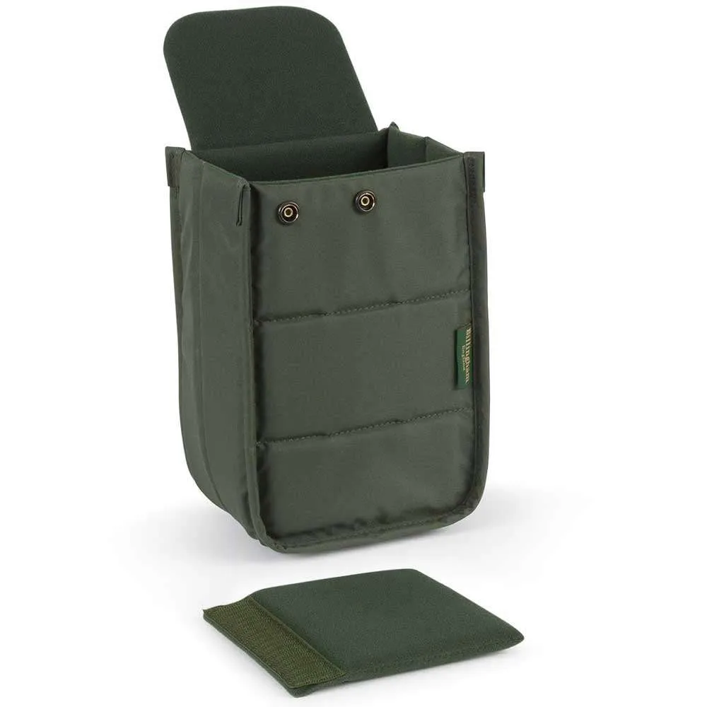 Billingham Hadley One Shoulder Bag - Khaki Canvas Tan Leather