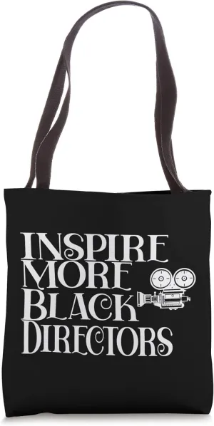 Black African American Director Filmmaker Cinematographer Tote Bag