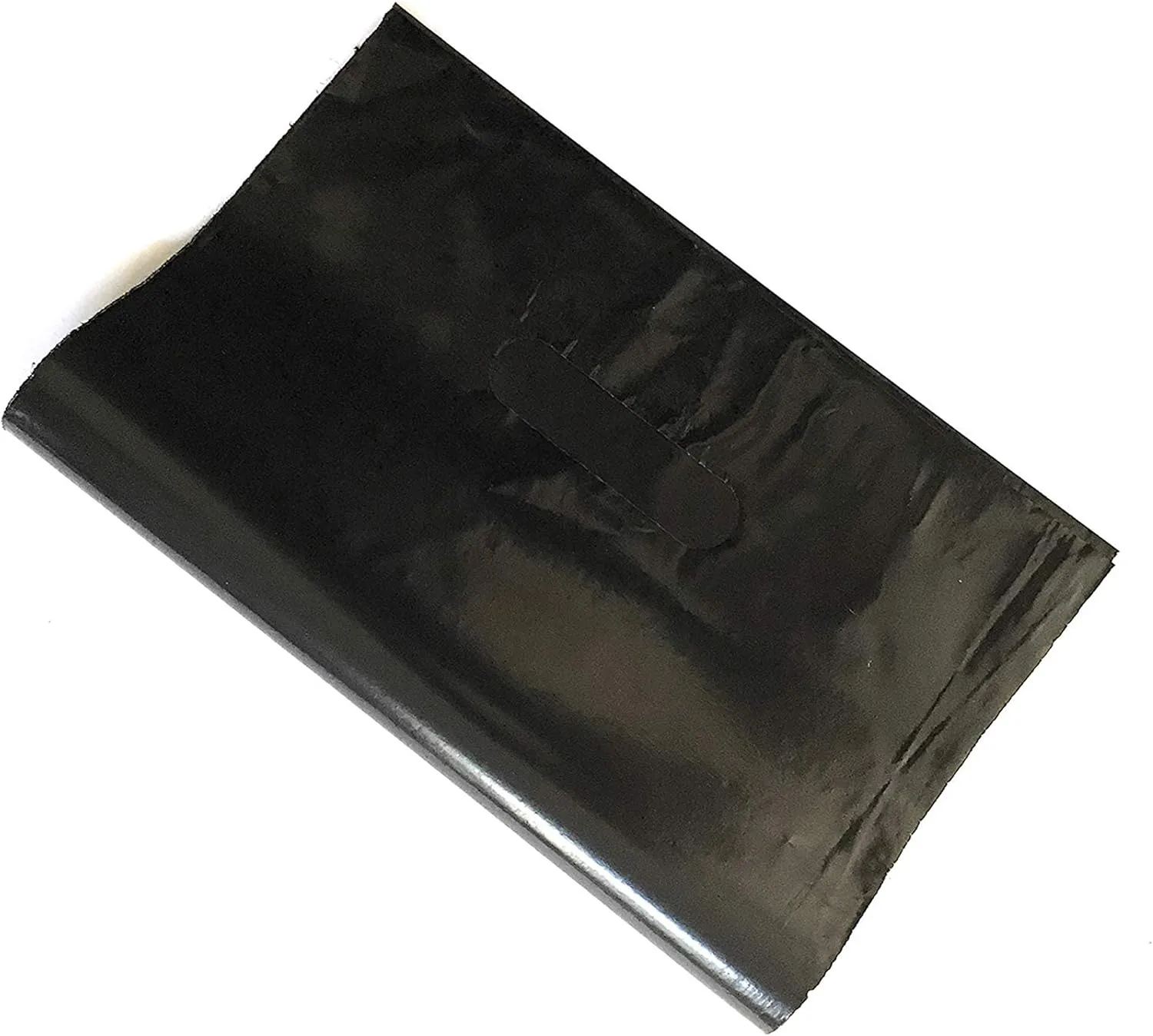 BLACK PLASTIC MERCHANDISE STORE BAGS, different sizes 9"x12", 12"x15", 15"x18" PACKS of 100/200/500 Retail Product Bags I 100% Recyclable