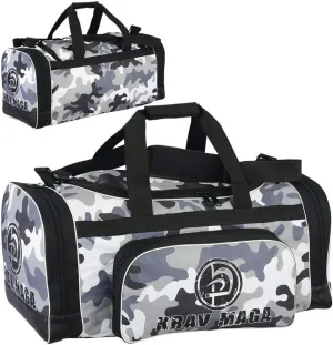 Black Sports Duffel Kit Bag - Camo Edition New, Black