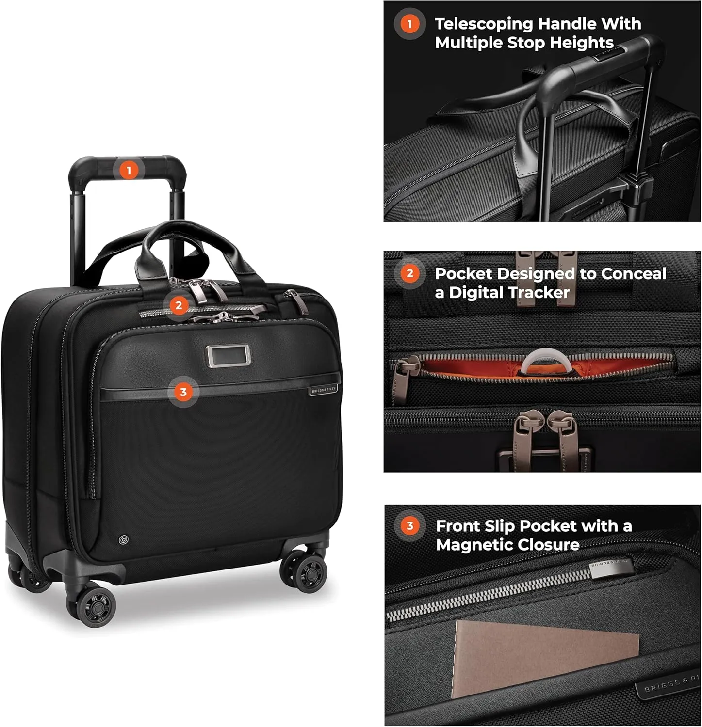Briggs & Riley Briefcases - Laptop Bag for Work & Travel, Briefcases for Men & Women - @work Collection