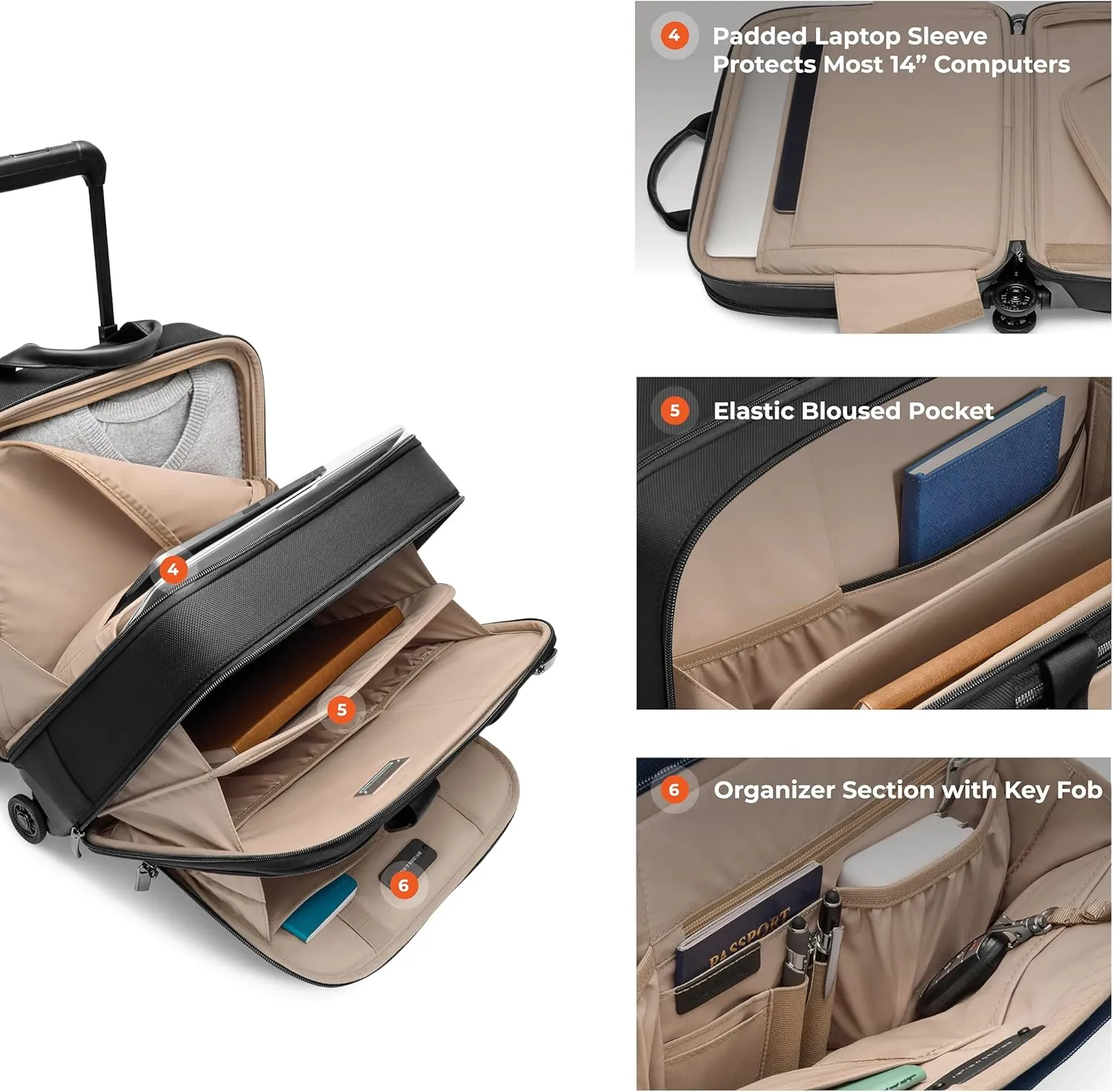 Briggs & Riley Briefcases - Laptop Bag for Work & Travel, Briefcases for Men & Women - @work Collection