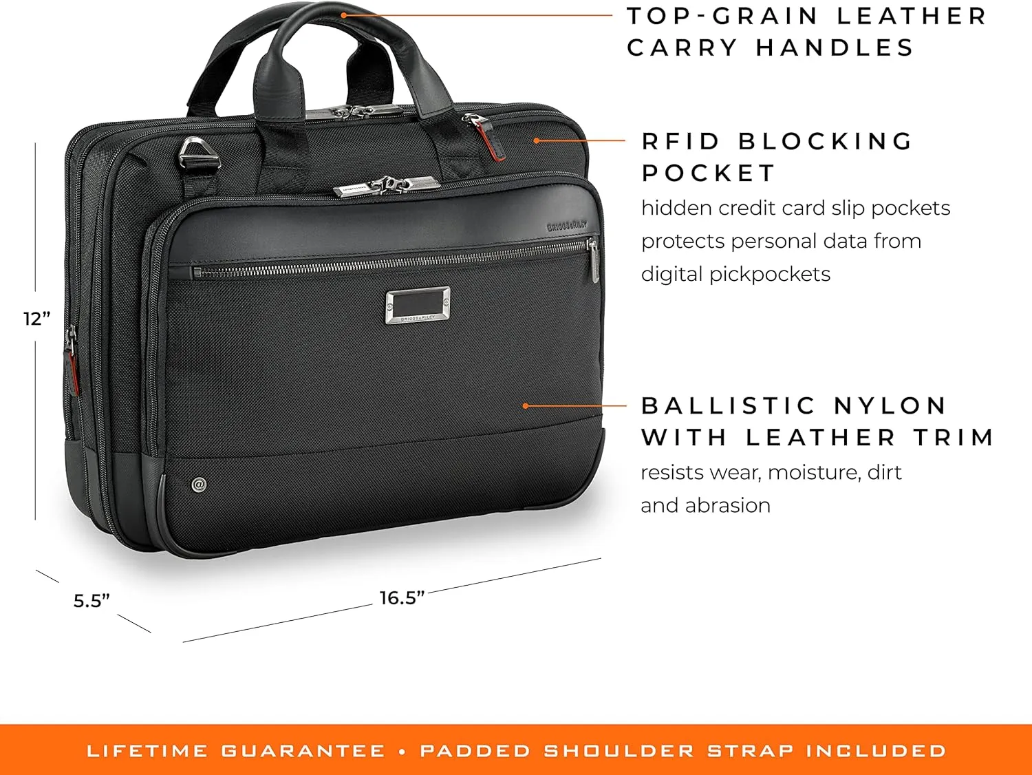 Briggs & Riley Briefcases - Laptop Bag for Work & Travel, Briefcases for Men & Women - @work Collection