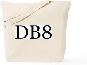 CafePress DB8 Tote Bag Natural Canvas Tote Bag, Reusable Shopping Bag
