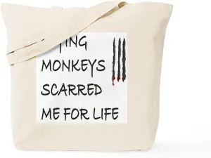 CafePress Flying Monkeys Tote Bag Natural Canvas Tote Bag, Reusable Shopping Bag