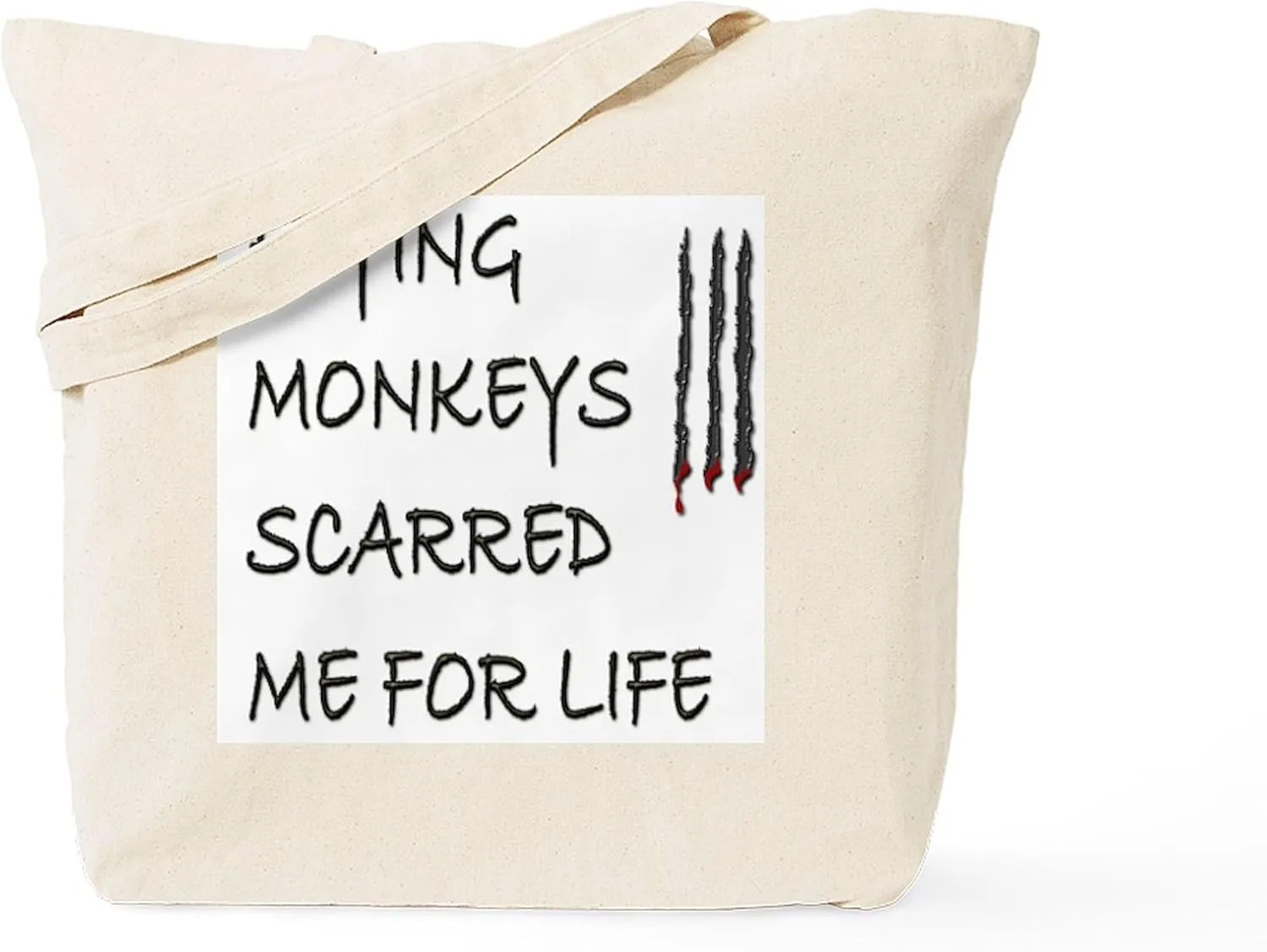 CafePress Flying Monkeys Tote Bag Natural Canvas Tote Bag, Reusable Shopping Bag