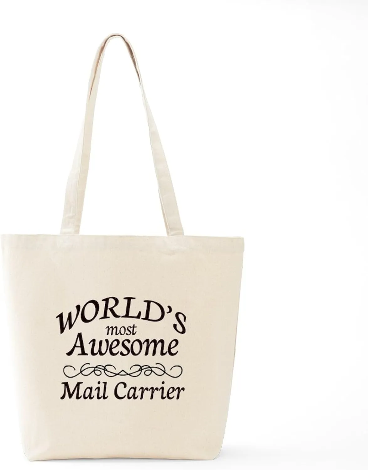 CafePress Mail Carrier Tote Bag Natural Canvas Tote Bag, Reusable Shopping Bag