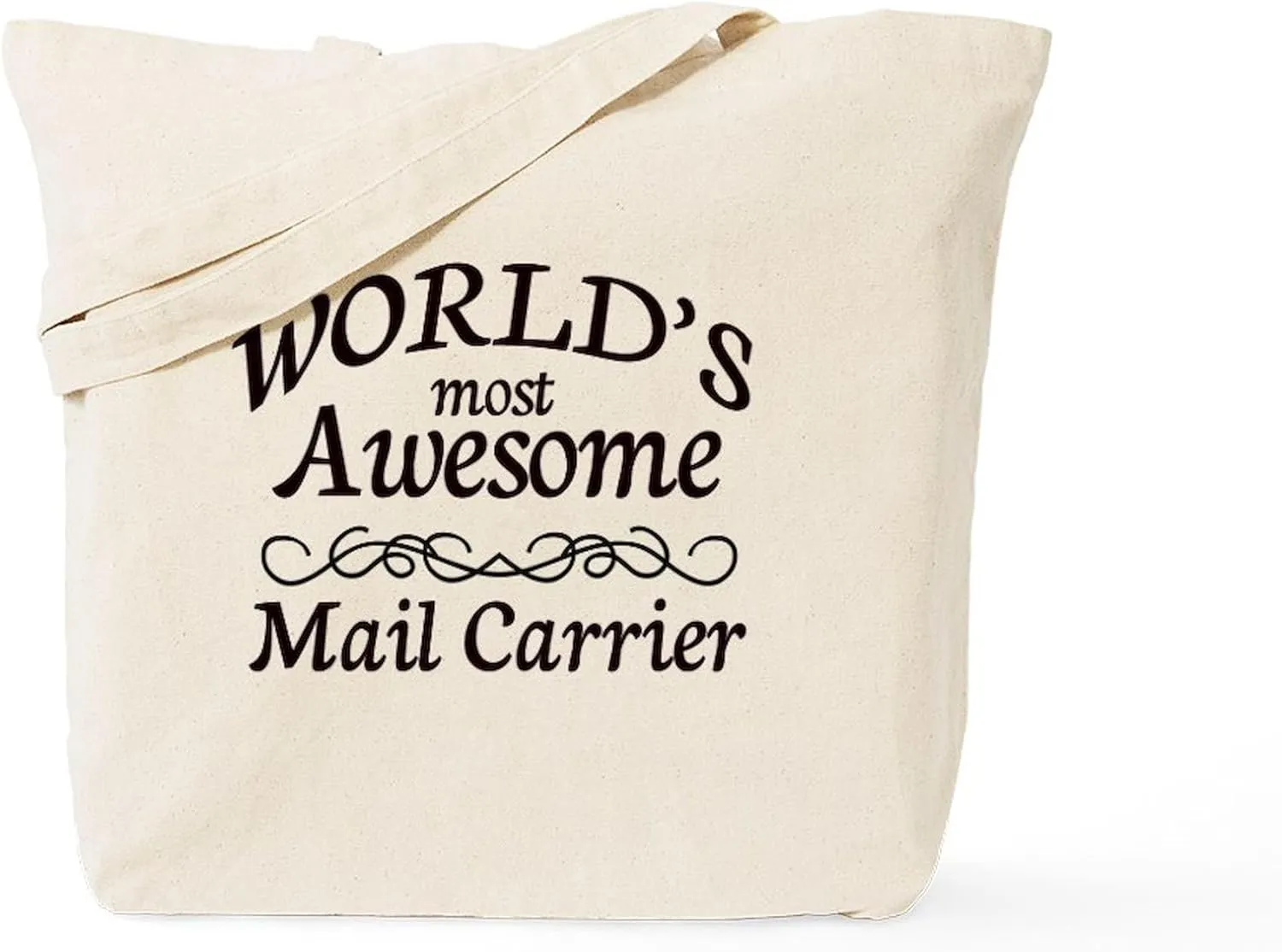 CafePress Mail Carrier Tote Bag Natural Canvas Tote Bag, Reusable Shopping Bag