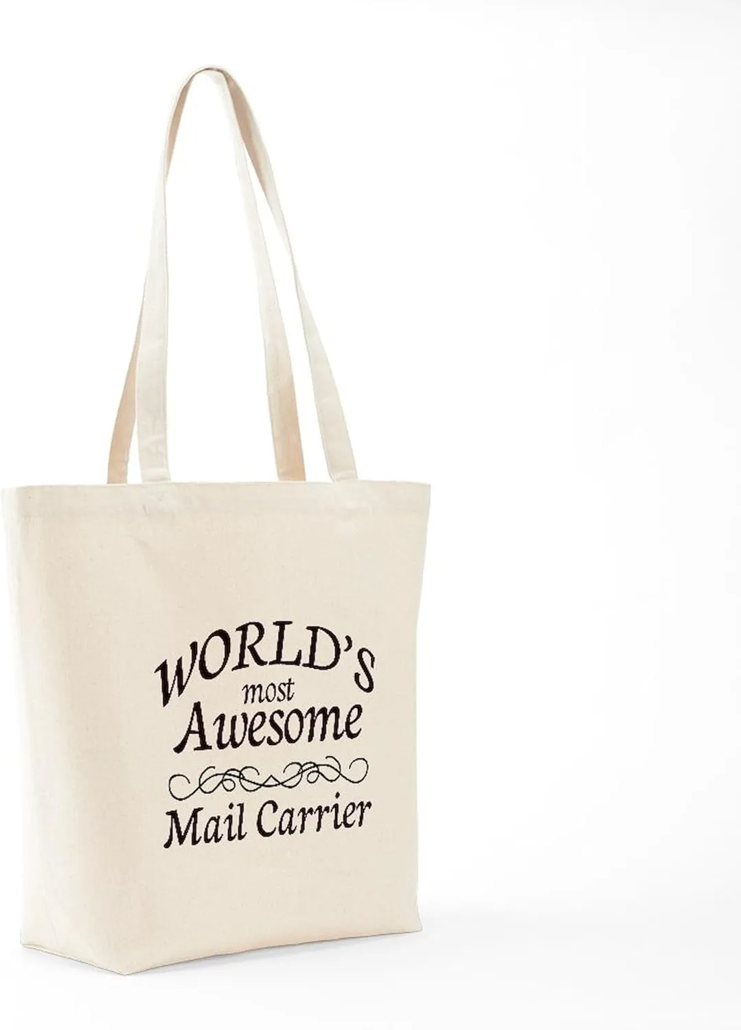 CafePress Mail Carrier Tote Bag Natural Canvas Tote Bag, Reusable Shopping Bag