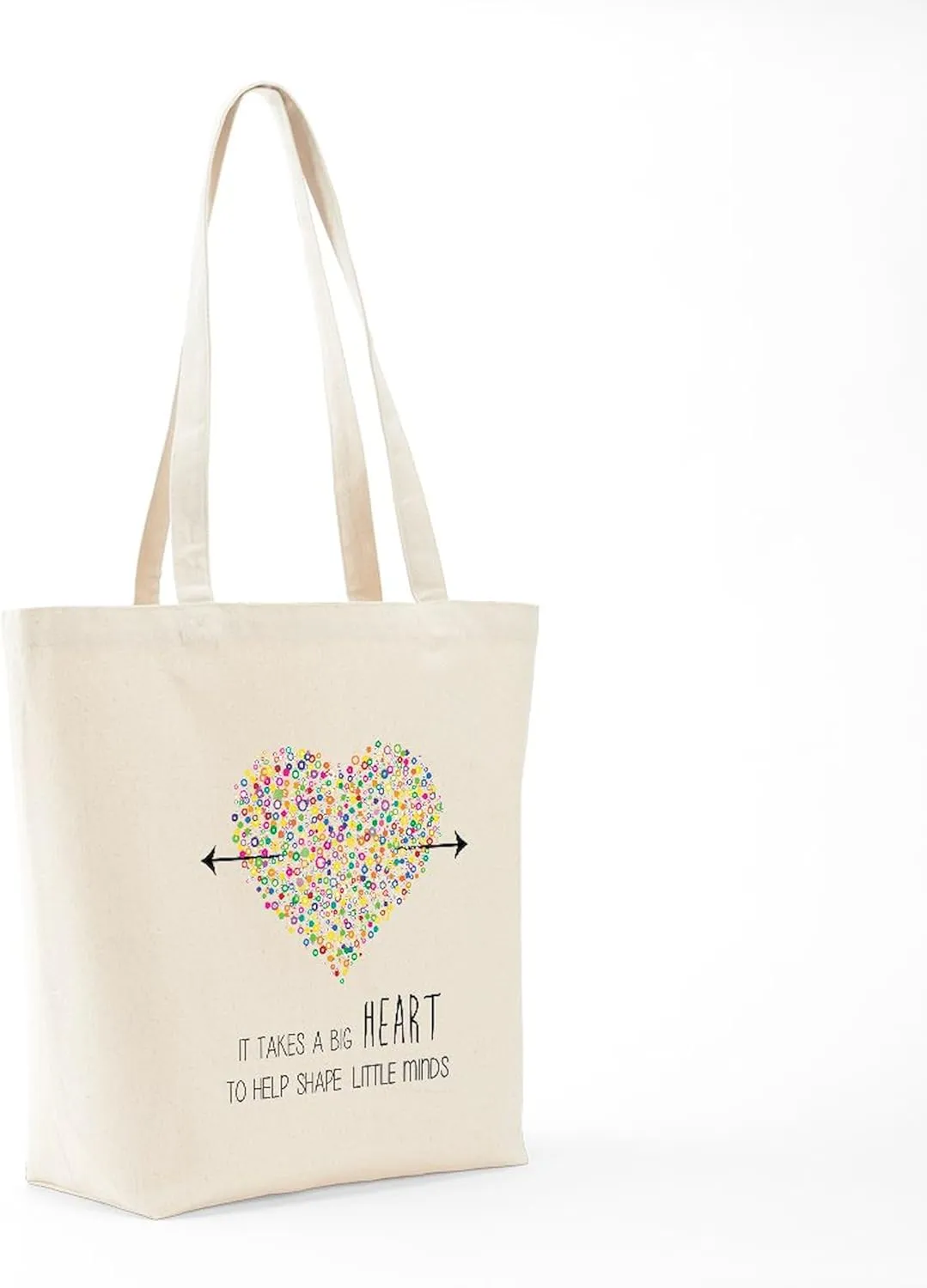CafePress Tote Bag Natural Canvas Tote Bag, Reusable Shopping Bag