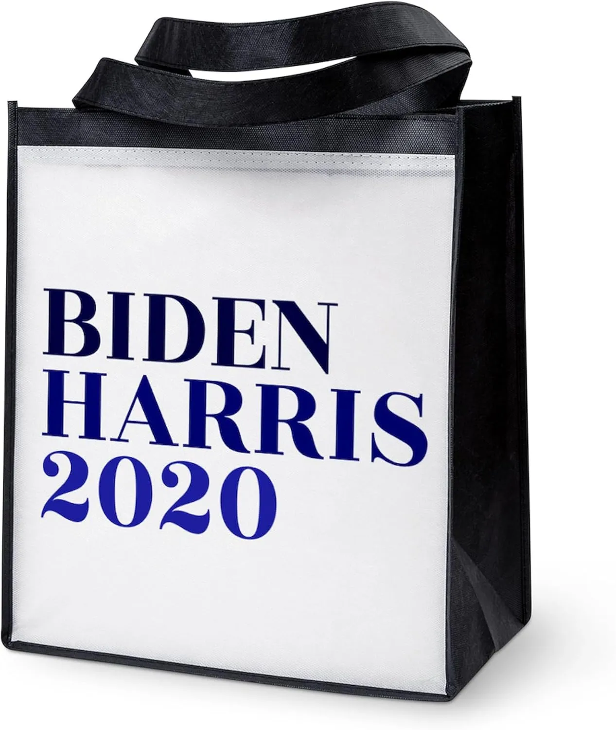 CafePress Vote Blue Reusable Grocery Tote Bag Reusable Collapsible Grocery Bag