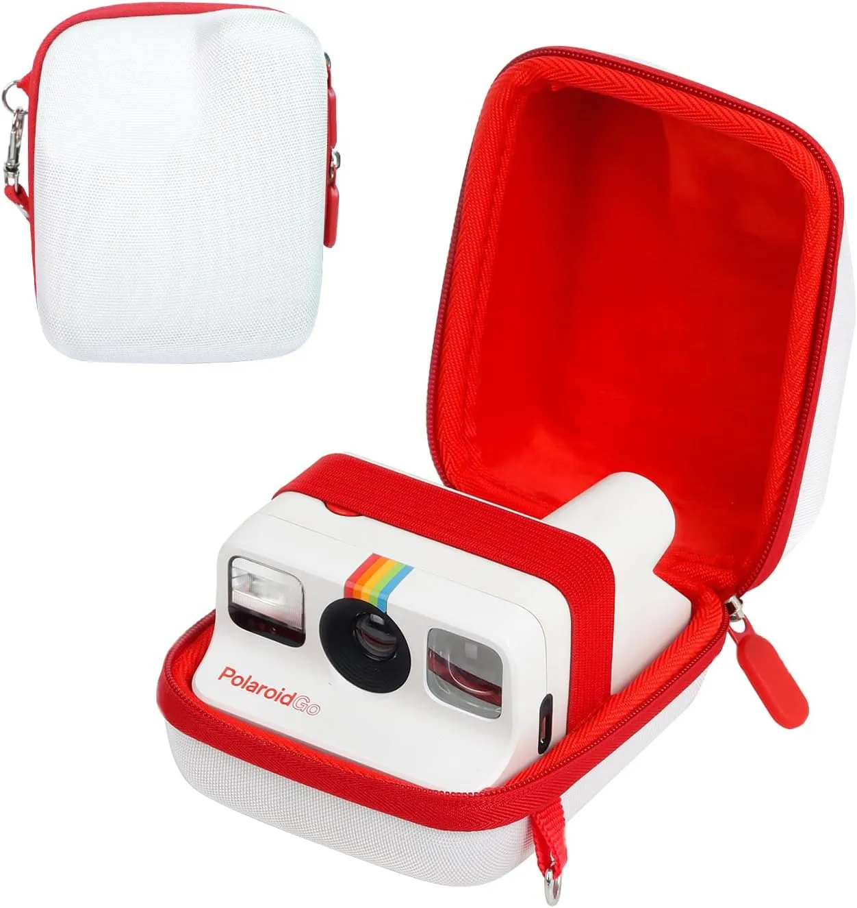 Camera Bag for Polaroid Go Gen 2/ Polaroid Go Mini Instant Camera, EVA Hard Shell Protective Case Portable Carry Travel Cover Storage Bag - Black