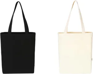 Canvas Book Tote Bag for Women Library Cloth Reusable Grocery Bags