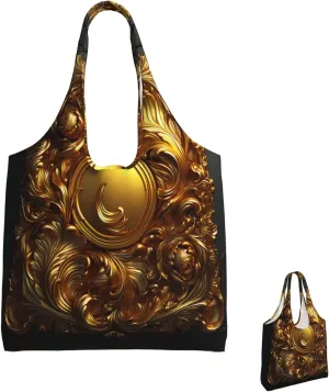 Canvas Tote Bag Lightweight Reusable Grocery Shopping Bag Bright Bunnies and Flowers Handbag for Women Men