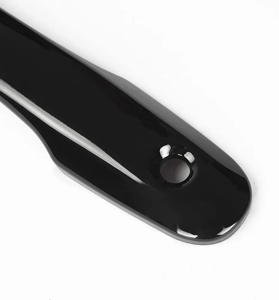 Car Door Handle Cover Protector Compatible for 2018-2023 2024 2025 Toyota Camry Accessories Compatible for Toyota Corolla Venza 2024 2023-2020 (with 2 Smart Key Holes, Glossy Black)