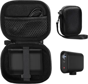 CaseSack Case for Logitech for Creators Mevo Start, Wireless Live Streaming Camera, (Black)