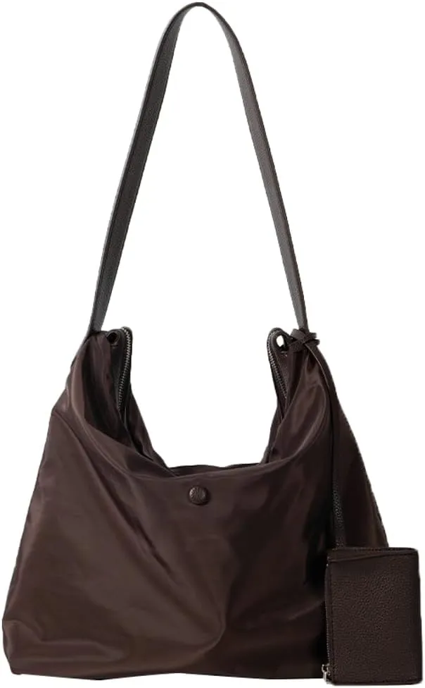 Casual Nylon Shoulder Bags for Women Large Tote Purse Lightweight Travel Handbags Working Top Handle Bags