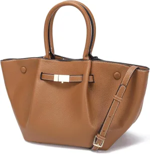 CATMICOO Faux Leather Tote Bag for Women Luxury Designer Handbags for Work