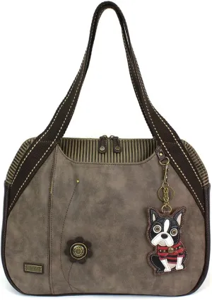 CHALA Handbags Large Bowling Tote Bag- Pet Lover's Collection