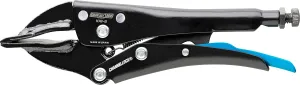 Channellock 108-8 8” Sheet Metal Locking Pliers, Epoxy Resin Coating, Forged Steel, Sheet Metal Locking Tool provides a FLAT JAW and 3-inch Plate for Bending, Braking, Crimping or Clamping Sheet Metal