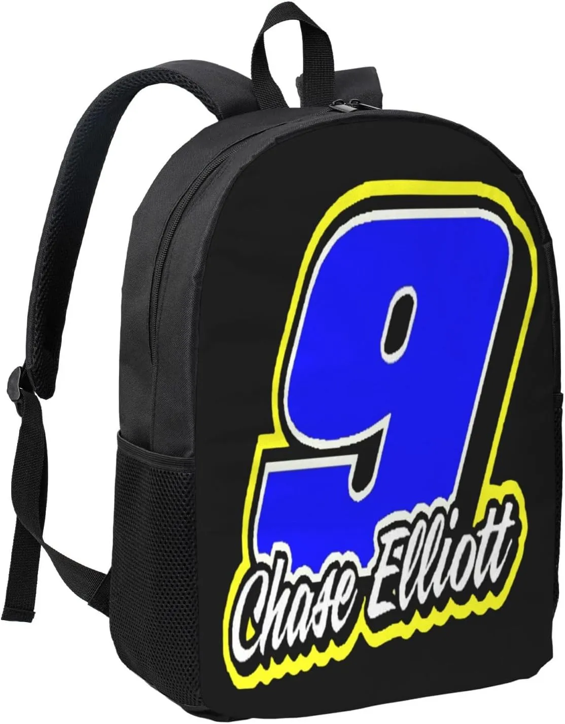 Chase-Elliott-Car-9 Backpack Work Rucksack Computer Bag 17 Inch Travel Backpack Gym Bags