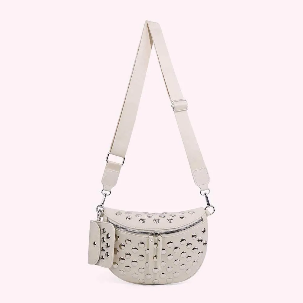 Checkered Crossbody Bag for Women Checkerboard Bum Bags PU Canvas Sling Purse with Mini Wallet