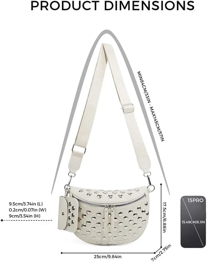 Checkered Crossbody Bag for Women Checkerboard Bum Bags PU Canvas Sling Purse with Mini Wallet