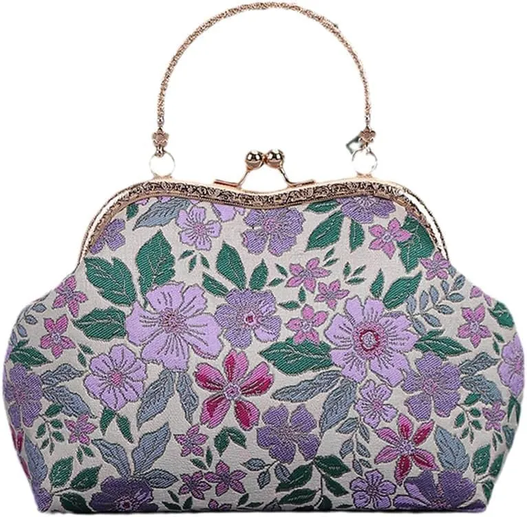 Chic Bags Women's Handbags Purses 120CM Chain Vintage Metal Shell Bag Palace Bags Fringe Tassel Bags