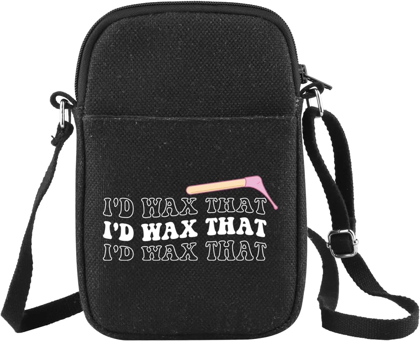 CHOORO Cosmetology Salon Tote Bag I'd Wax That Crossbody Bag Esthetician Gift Nail Technician Gift Skin Care Specialist Gift