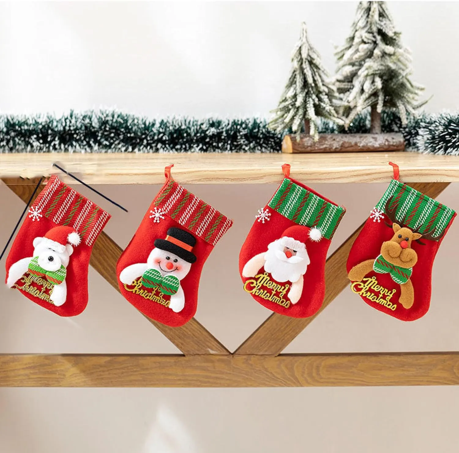 Christmas Socks, Gift Bags, Candy Bags, Christmas Decorations